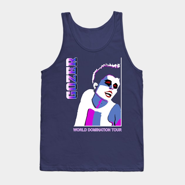 Gozer World Domination Tour Tank Top by Report All Ghosts-Merch